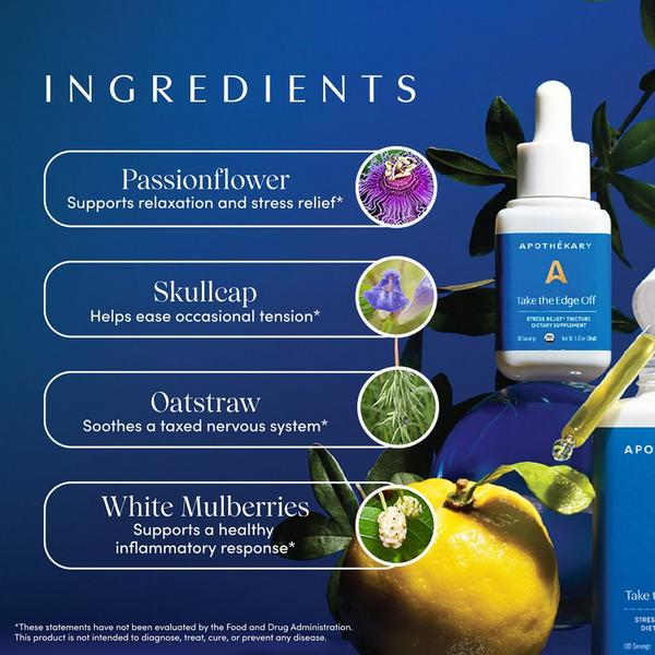 Apothékary Take the Edge Off Stress Relief Tincture #5