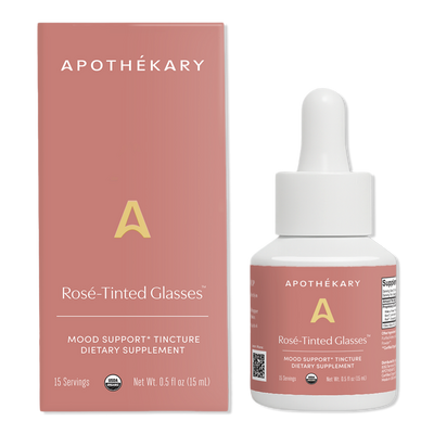 Apothékary Rosé-Tinted Glasses Mood Support Tincture