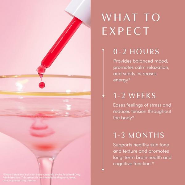 Apothékary Rosé-Tinted Glasses Mood Support Tincture #8