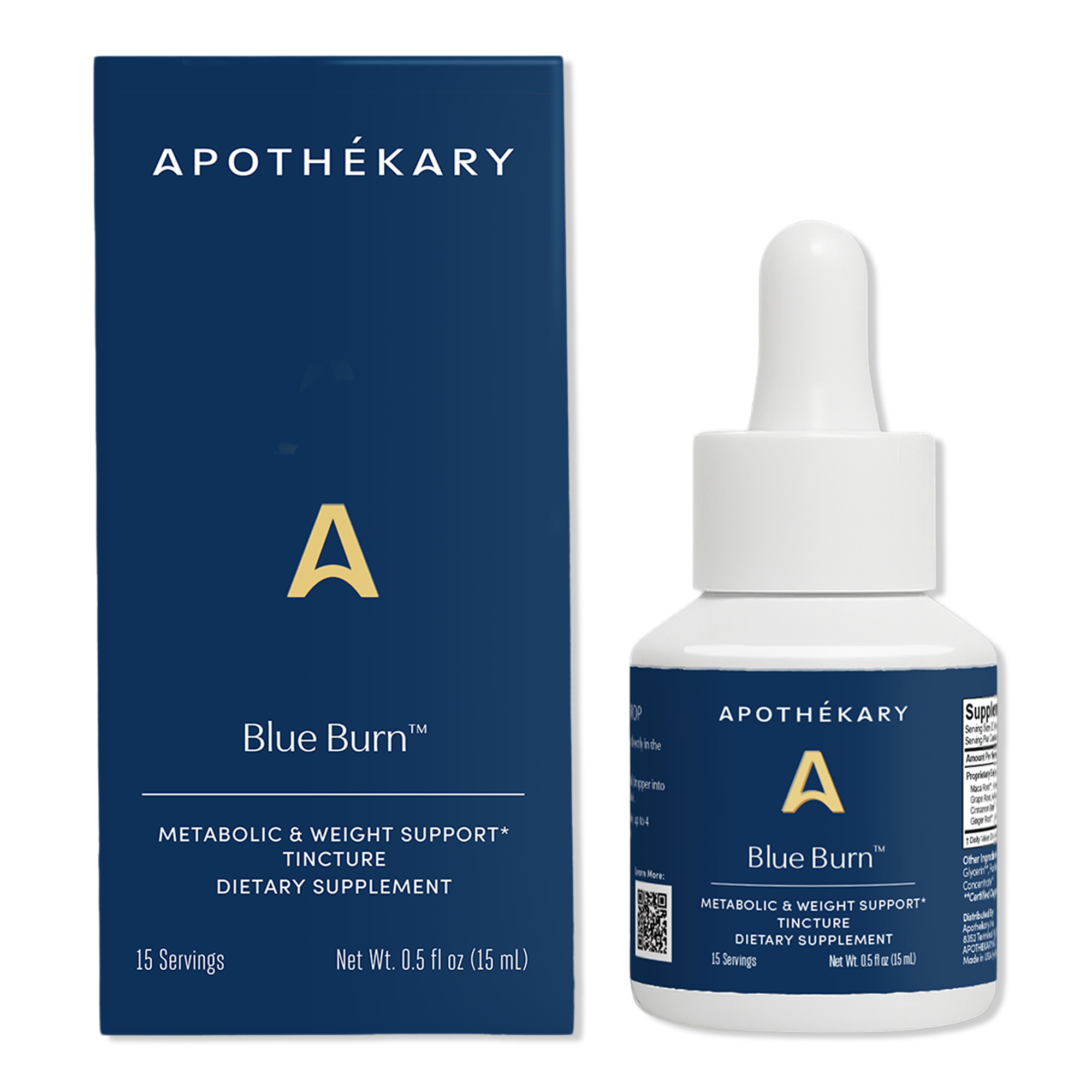 Apothékary Blue Burn Metabolic & Weight Support Tincture #1