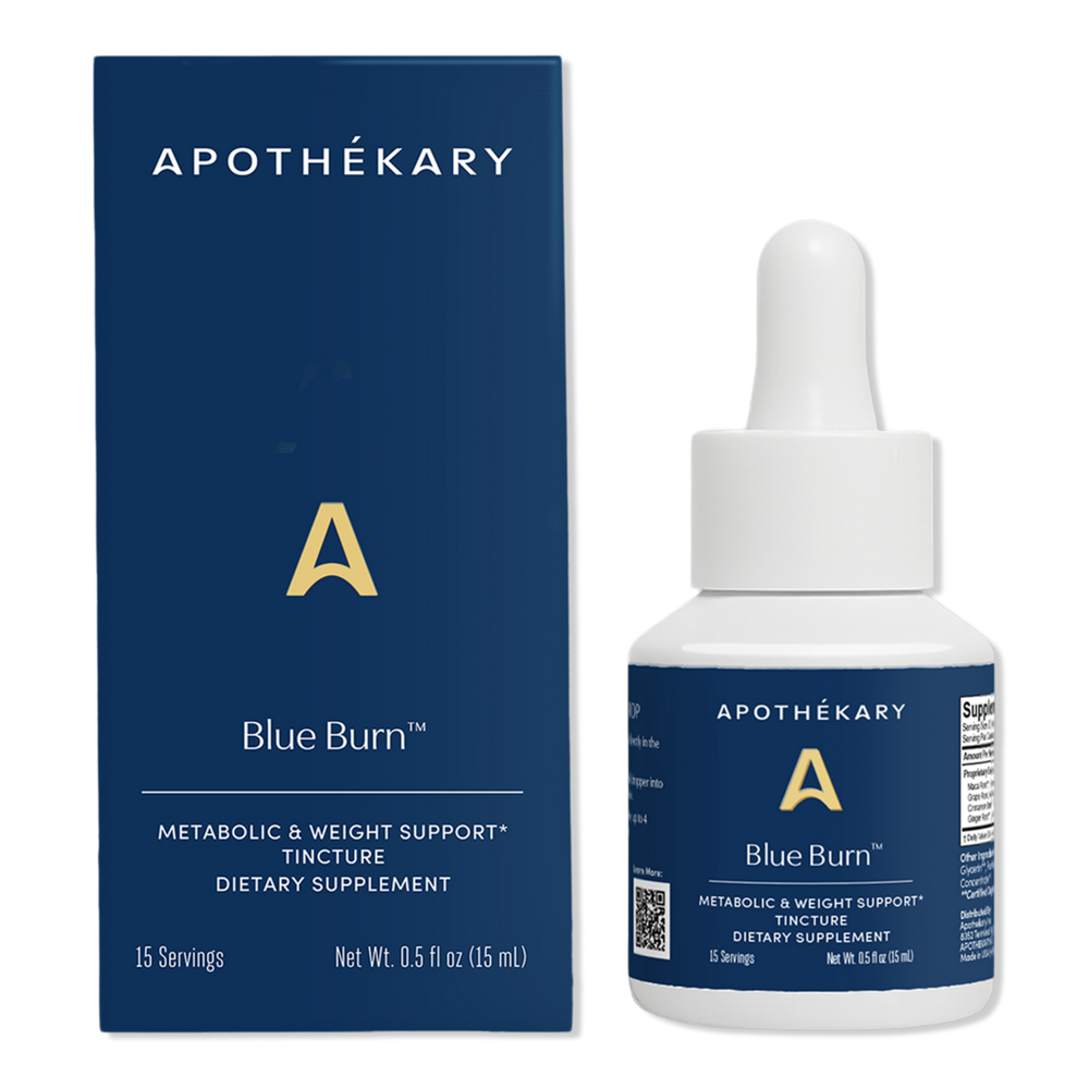 Apothekary Blue Burn Metabolic & Weight Support Tincture - 0.5 oz