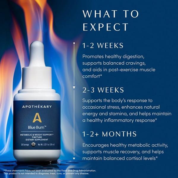 Apothékary Blue Burn Metabolic & Weight Support Tincture #8