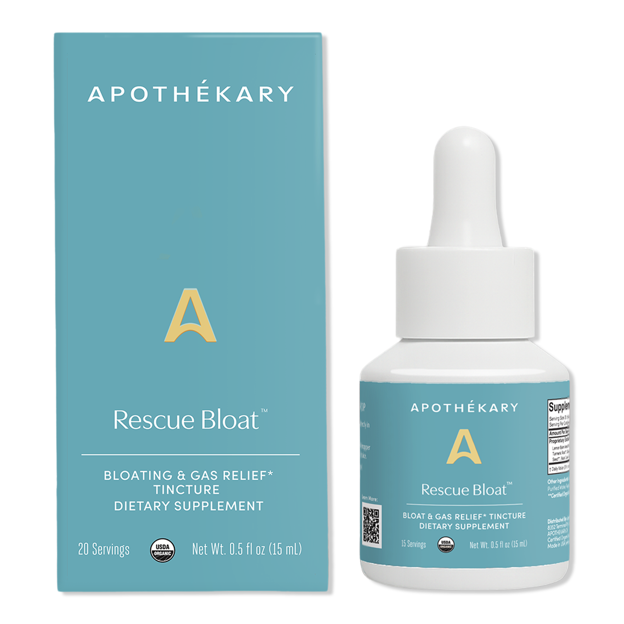 Apothékary Rescue Bloat Bloating & Gas Relief Ticture #1