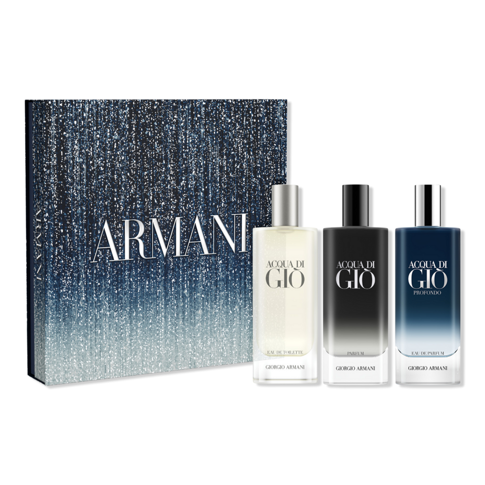 Armani Collezioni Acqua Di Gio Trio Holiday Gift Set In Multi