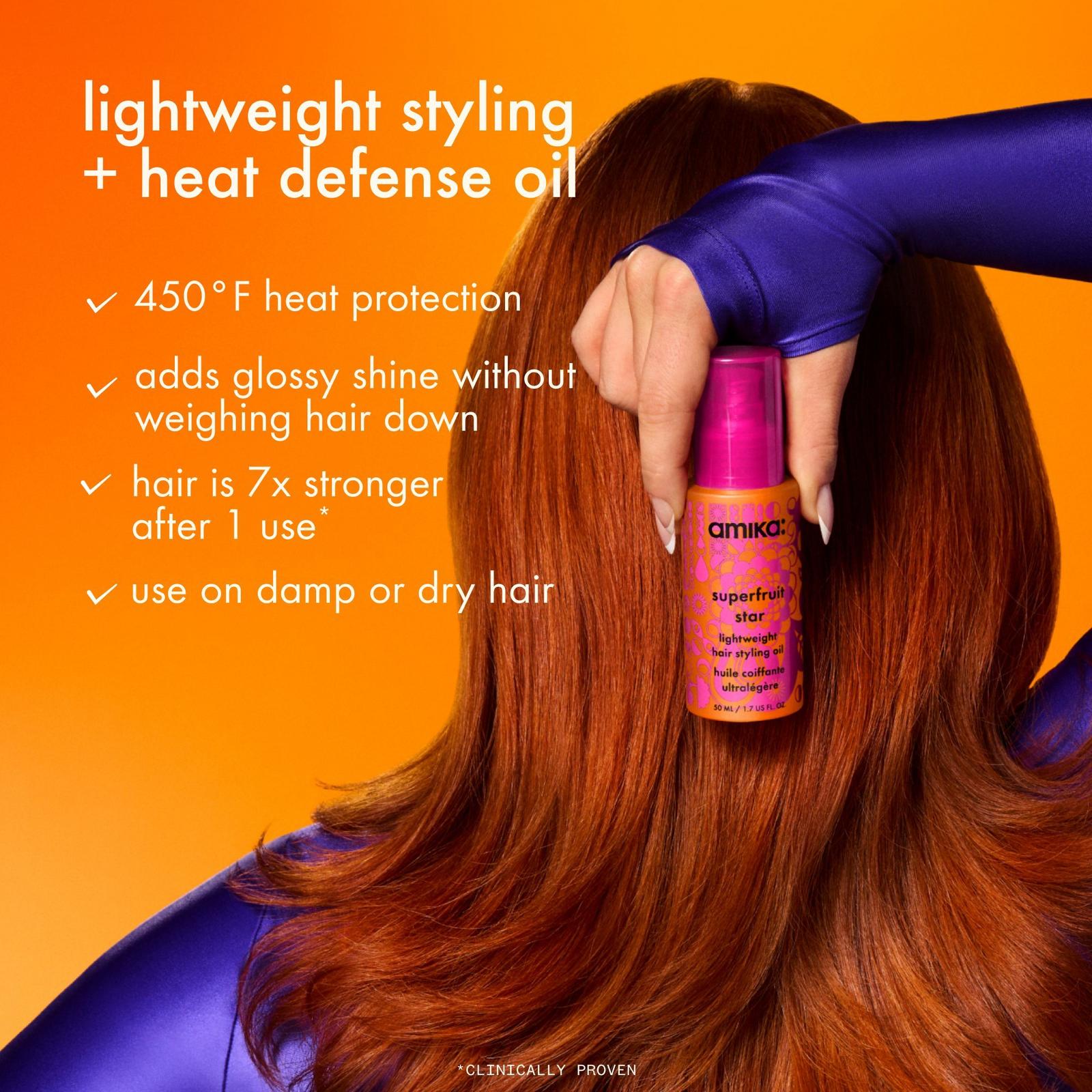 Superfruit Star Lightweight Hair Styling Oil - 1.7 oz