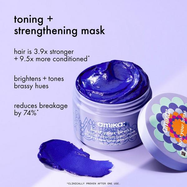 amika Bust Your Brass Toning and Strength Repair Mask #2