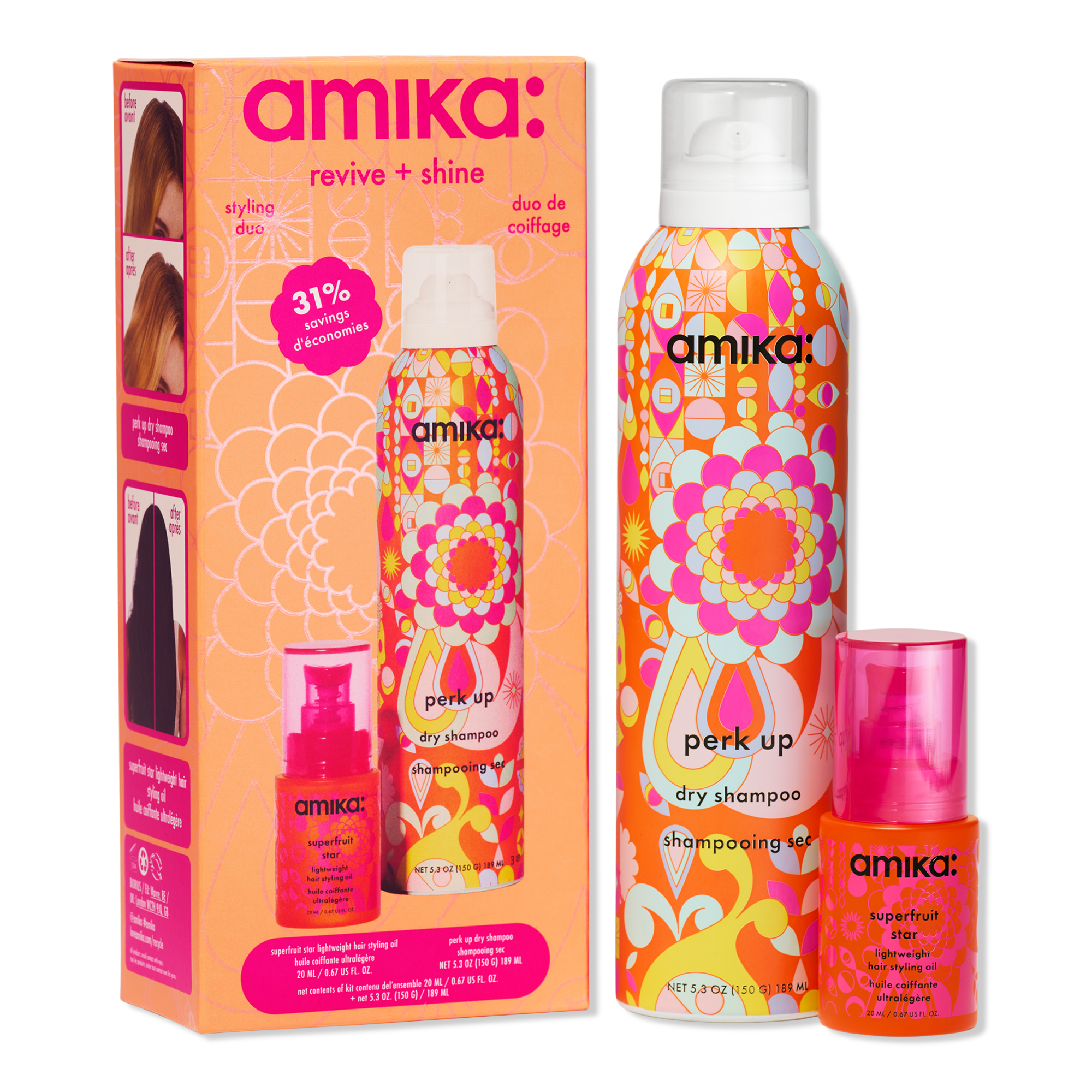 amika Revive and Shine Styling Duo #1
