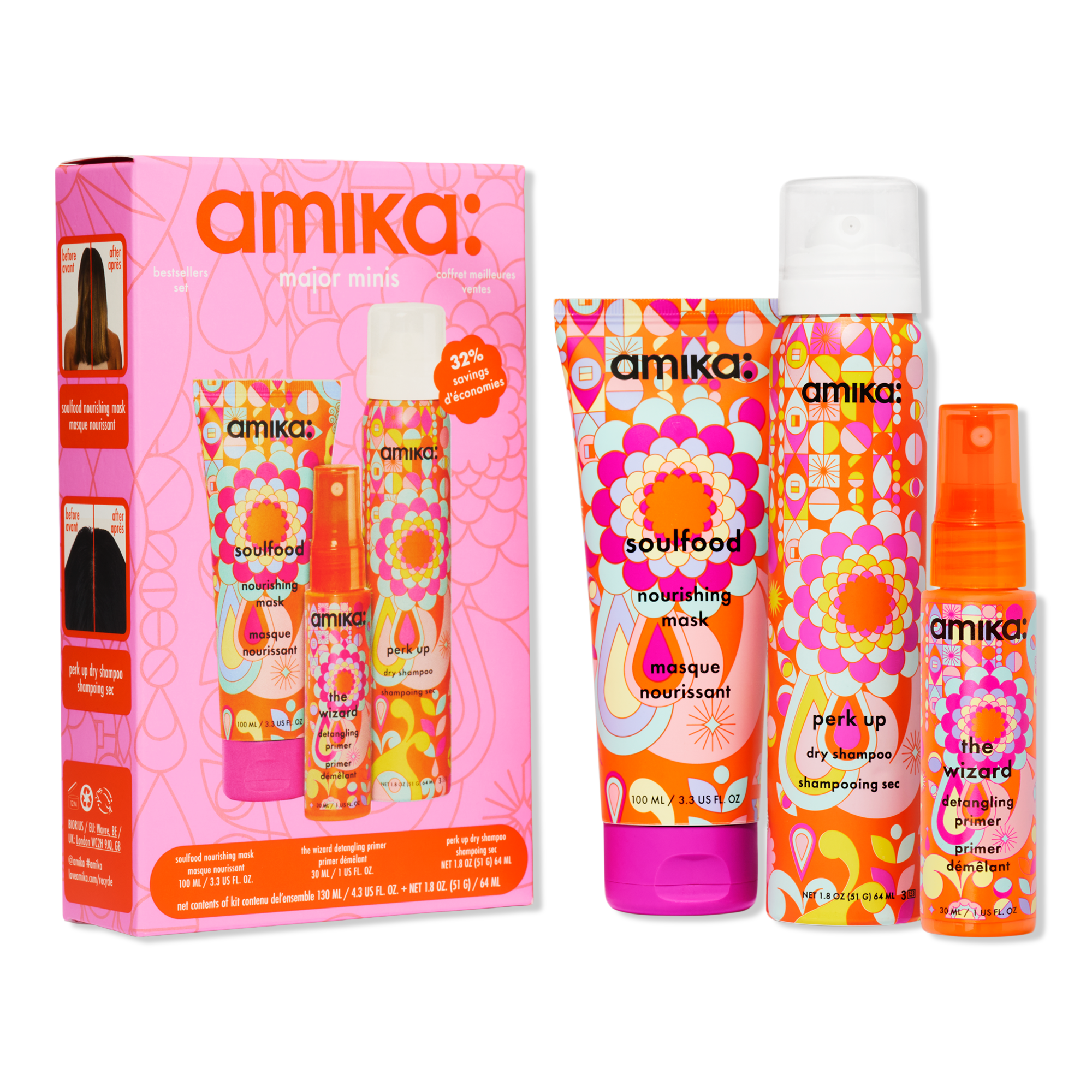 amika Major Minis Bestsellers Set #1