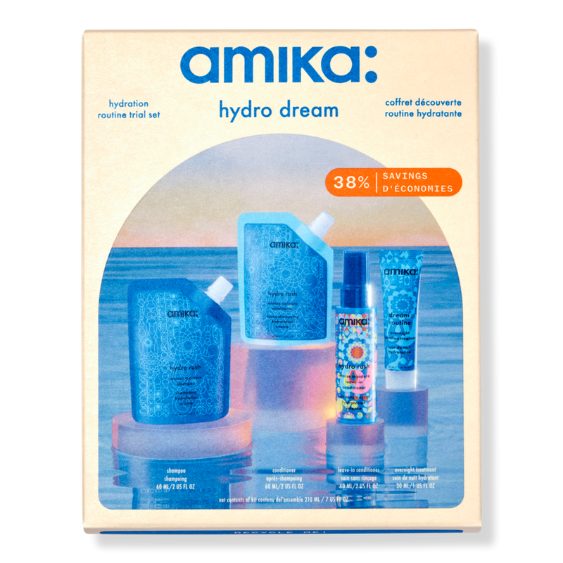 amika - Hydro Dream Hydration Routine Trial Set | Ulta Beauty