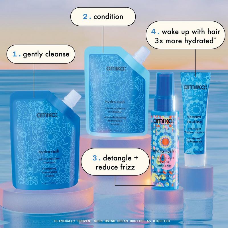 amika - Hydro Dream Hydration Routine Trial Set | Ulta Beauty