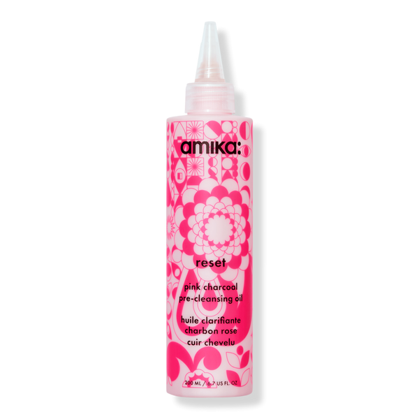 amika Reset Pink Charcoal Scalp Cleansing Oil #1