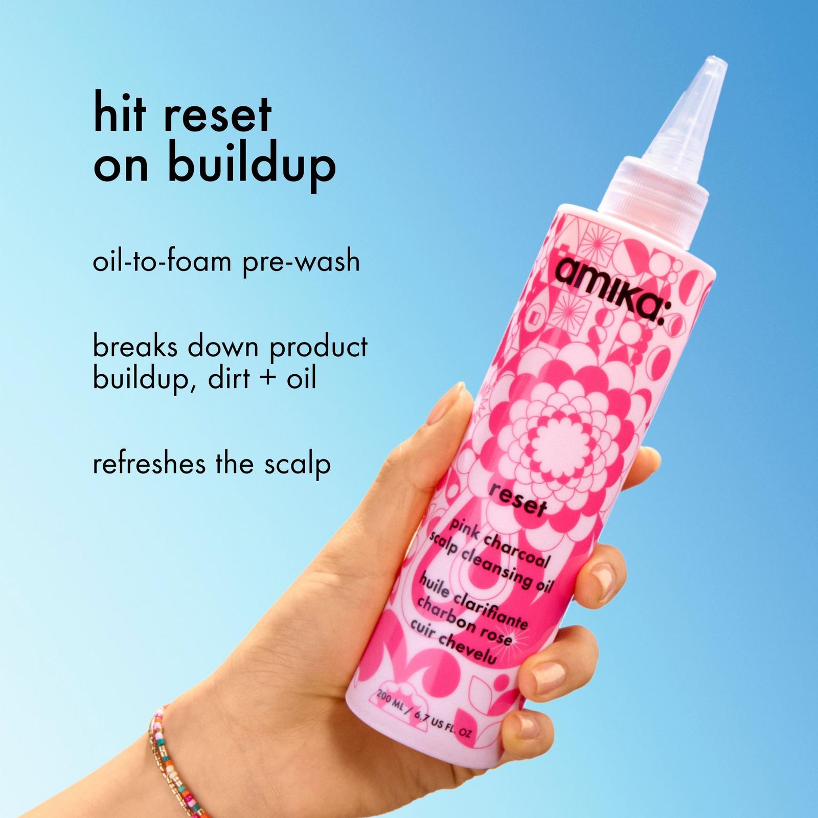 Reset Pink Charcoal Scalp Cleansing Oil