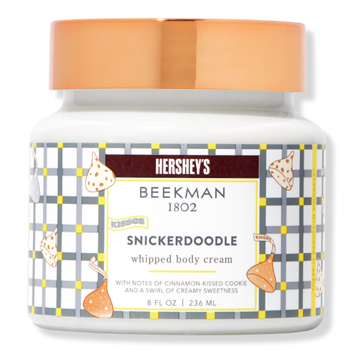 Limited Edition Beekman 1802 x HERSHEY’S KISSES Whipped Body Cream - Snickerdoodle