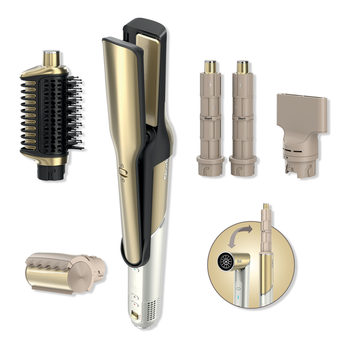 Glam Ceramic & Powerful Air Styling & Drying System - Shark Beauty | Ulta Beauty