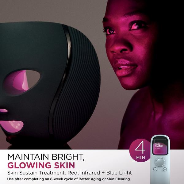 Shark Beauty CryoGlow Red Blue & Infrared iQLED Face Mask & Under Eye Cooling #5