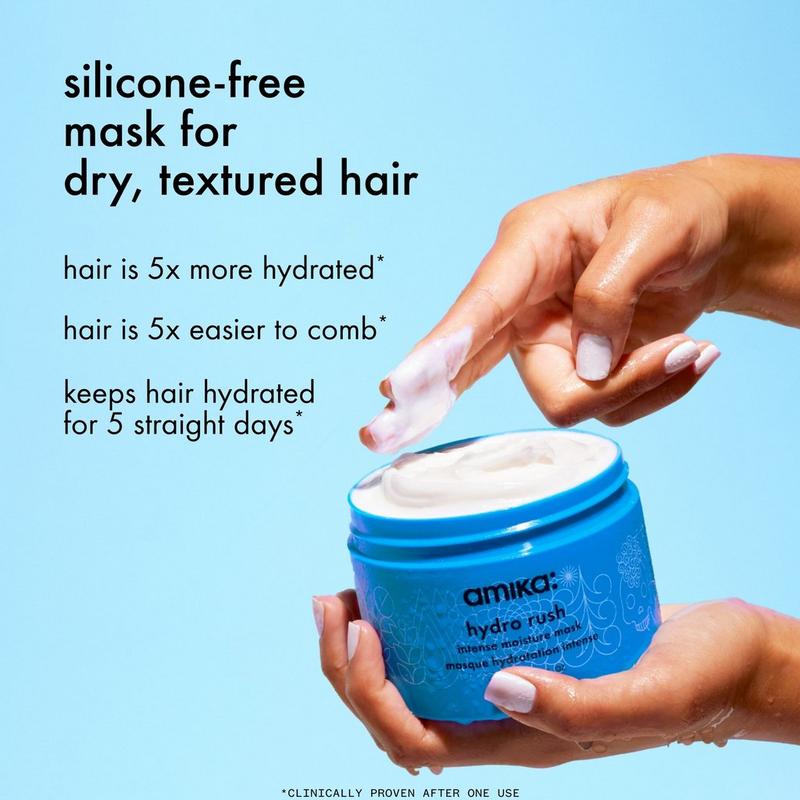 amika - 8.0 oz Hydro Rush Intense Moisture Mask | Ulta Beauty