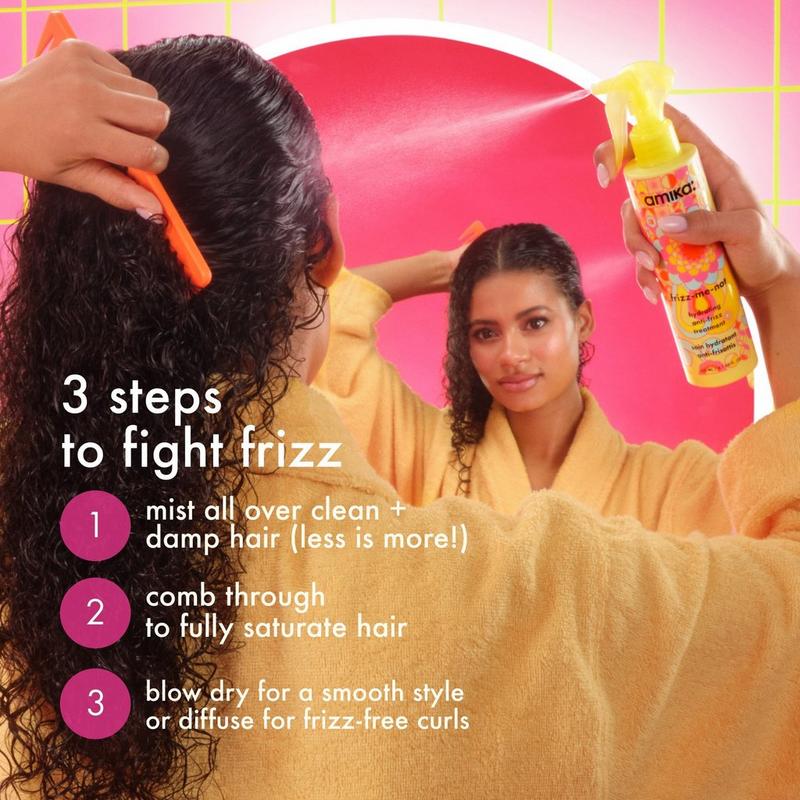 美容液 ami Amika Frizz-Me-Not Hydrating Anti-Frizz Treatment - Planet Beauty