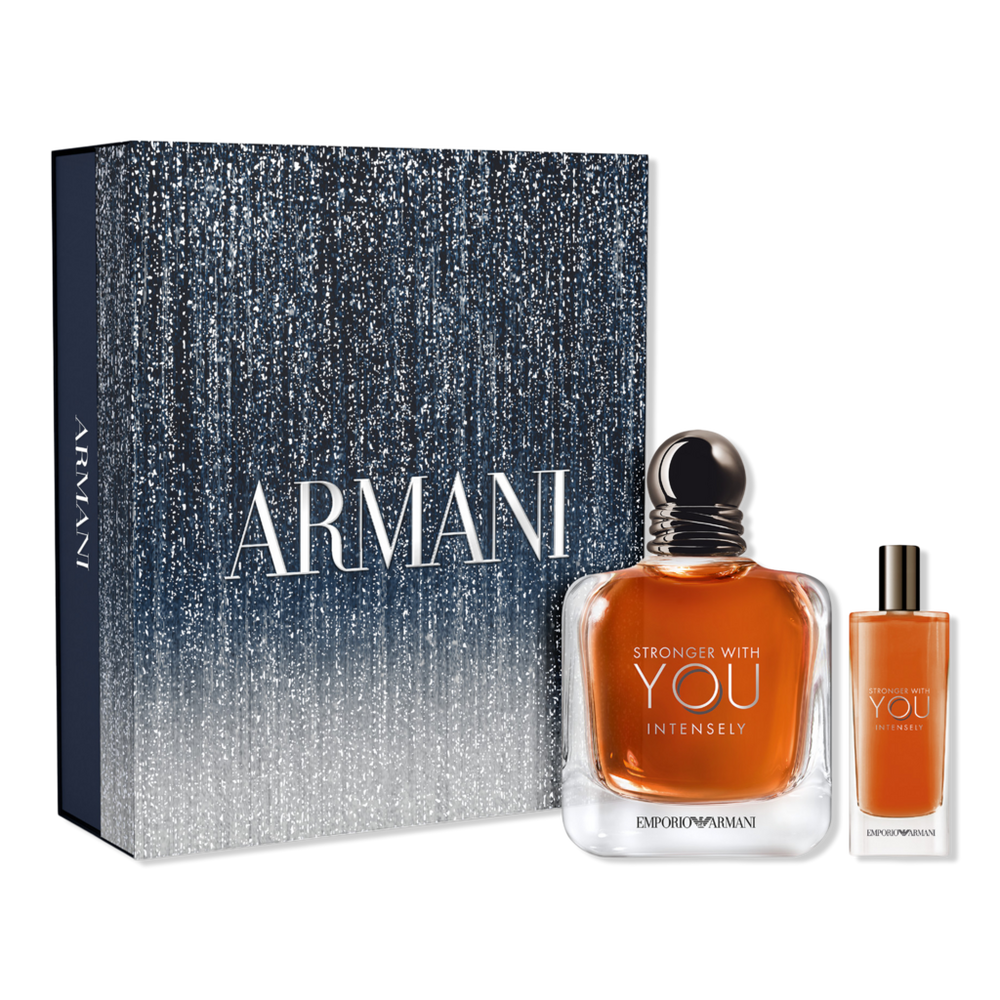 Armani Collezioni Stronger With You Intensely Eau De Parfum Fragrance Gift Set