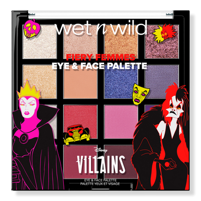 Wet n Wild Disney Villains Fiery Femmes Eye & Face Palette - Unleashed