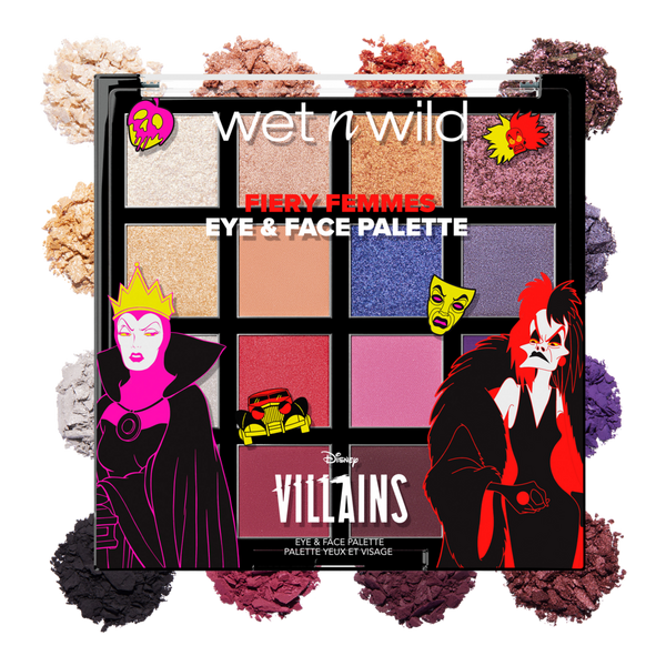 Wet n Wild Disney Villains Fiery Femmes Eye & Face Palette - Unleashed #3