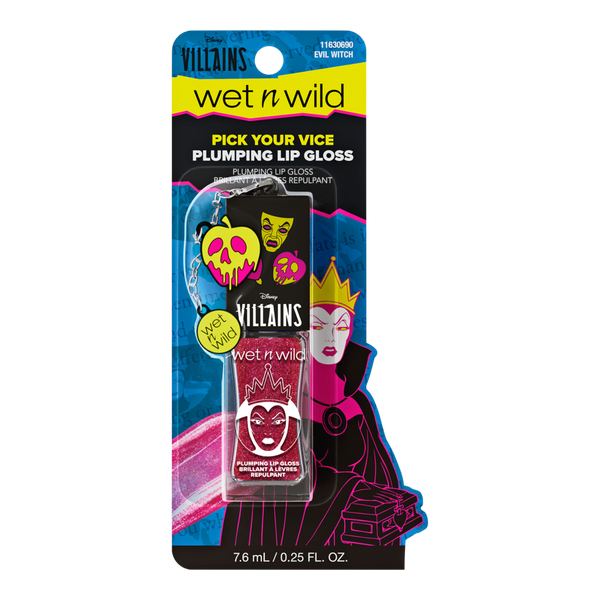 Wet n Wild Disney Villains Pick Your Vice Plumping Lip Gloss - Evil Witch #3