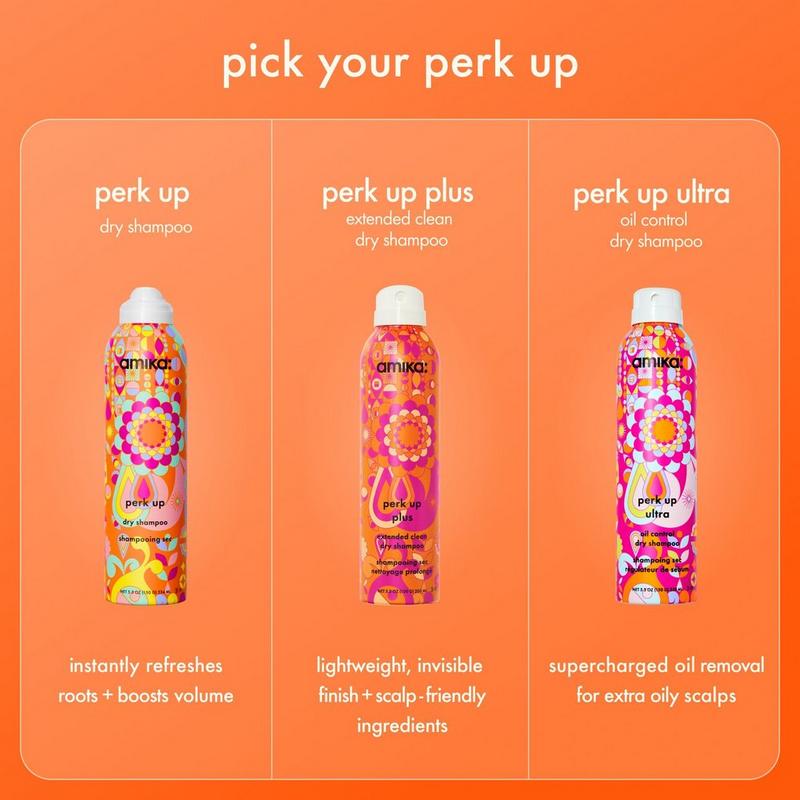 amika - 9.5 oz Perk Up Plus Extended Clean Dry Shampoo | Ulta Beauty