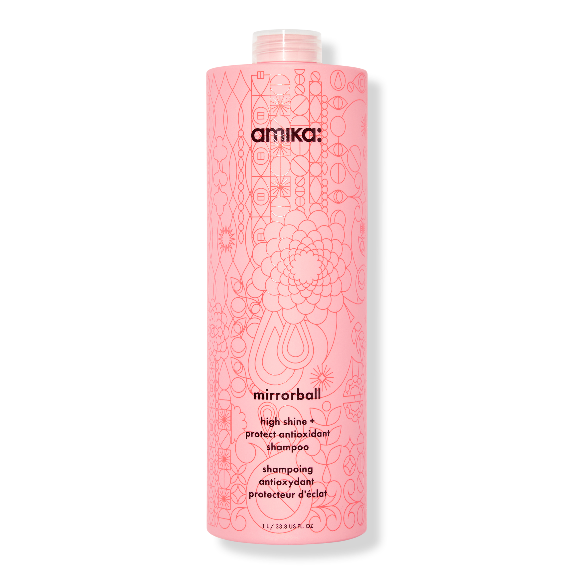 amika Mirrorball High Shine + Protect Shampoo #1