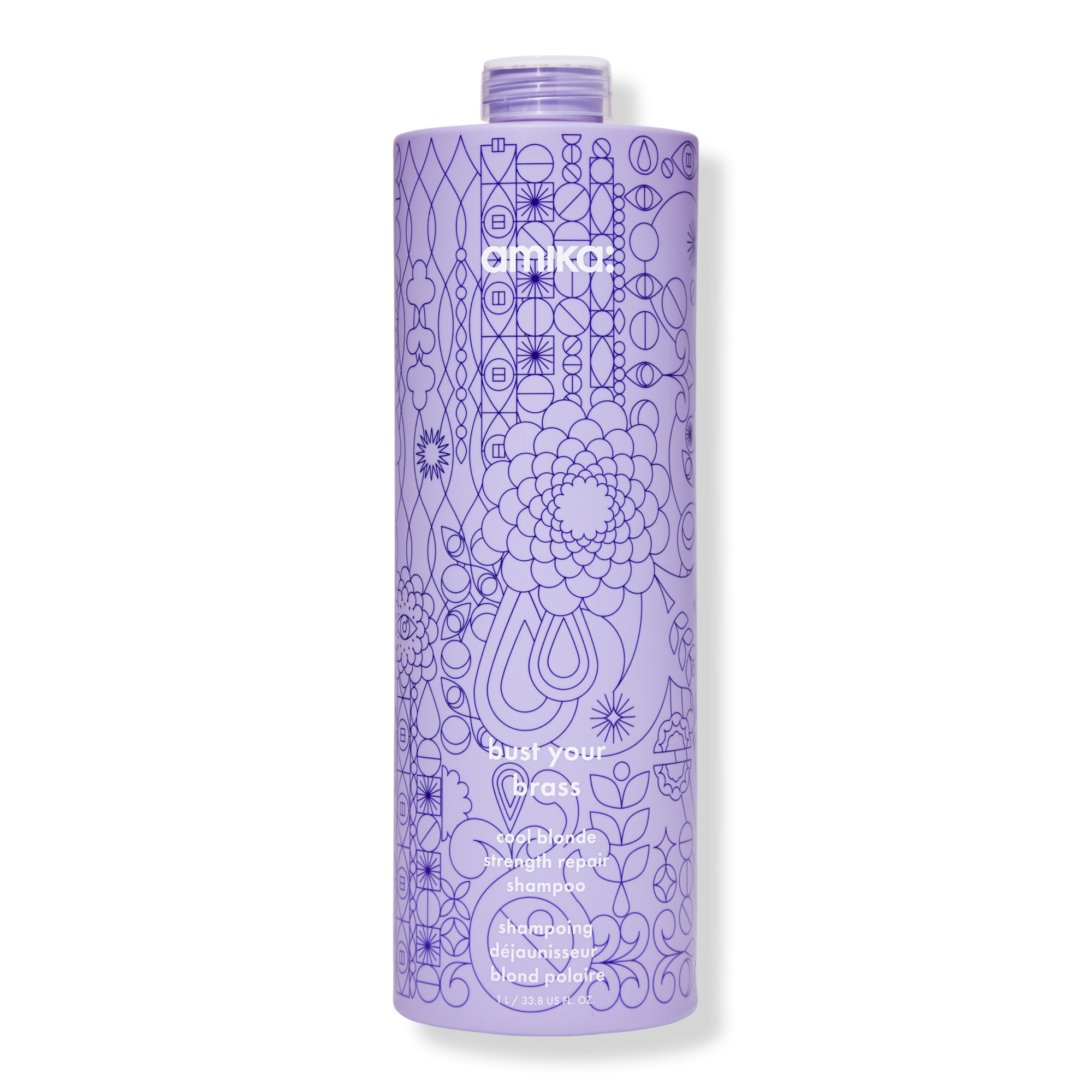 amika Bust Your Brass Cool Blonde Strength Repair Shampoo #1