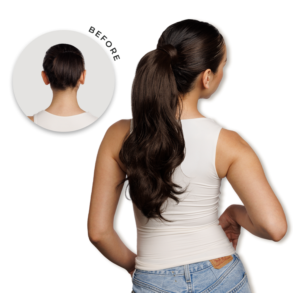 Inh Jordynn Pony - Dark Brown In Brown