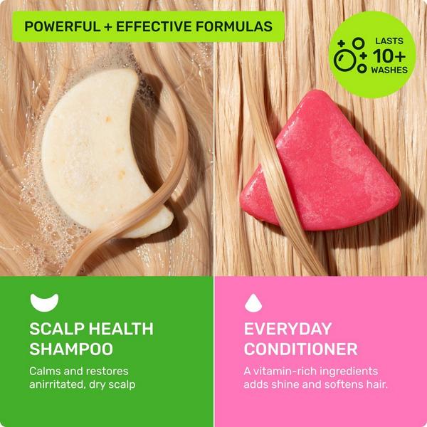 Ethique Beauty Scalp Health Shampoo & Conditioner Mini Bar Set #2
