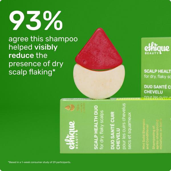 Ethique Beauty Scalp Health Shampoo & Conditioner Mini Bar Set #5