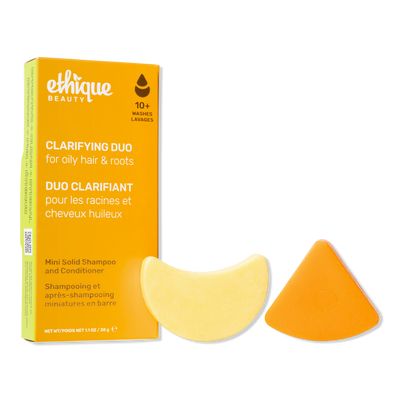 Ethique Beauty Clarifying Shampoo & Conditioner Mini Bar Set