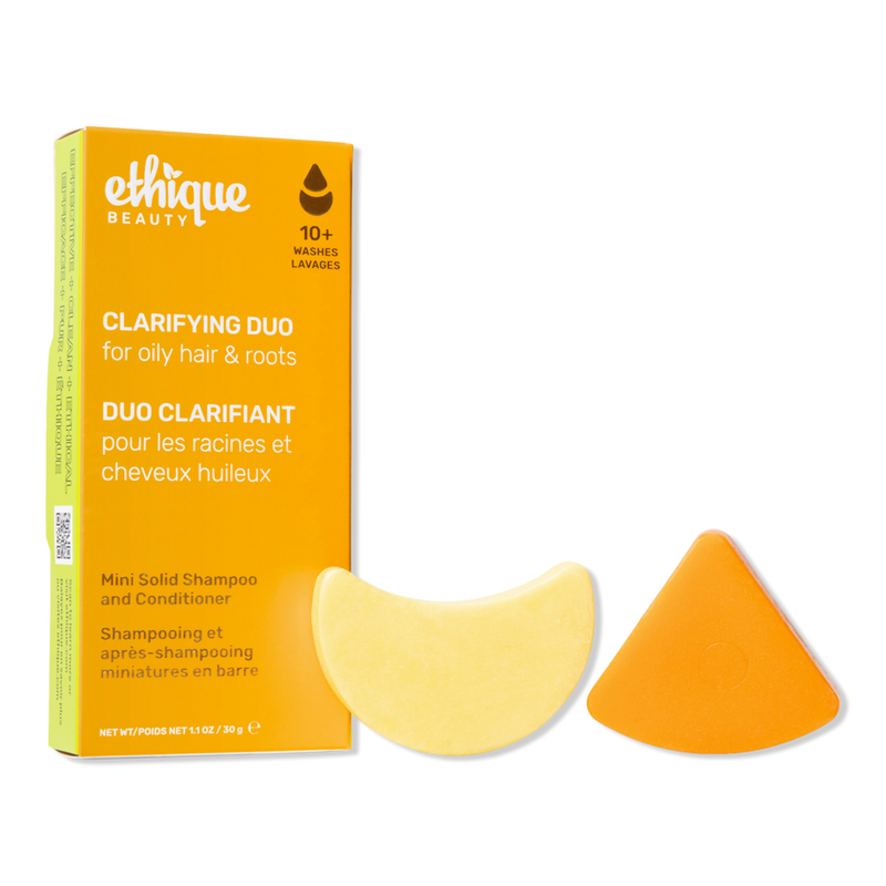 Ethique Beauty - Clarifying Shampoo & Conditioner Mini Bar Set