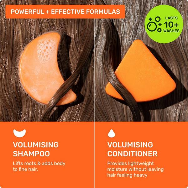 Ethique Beauty Volumising Shampoo & Conditioner Mini Bar Set #2