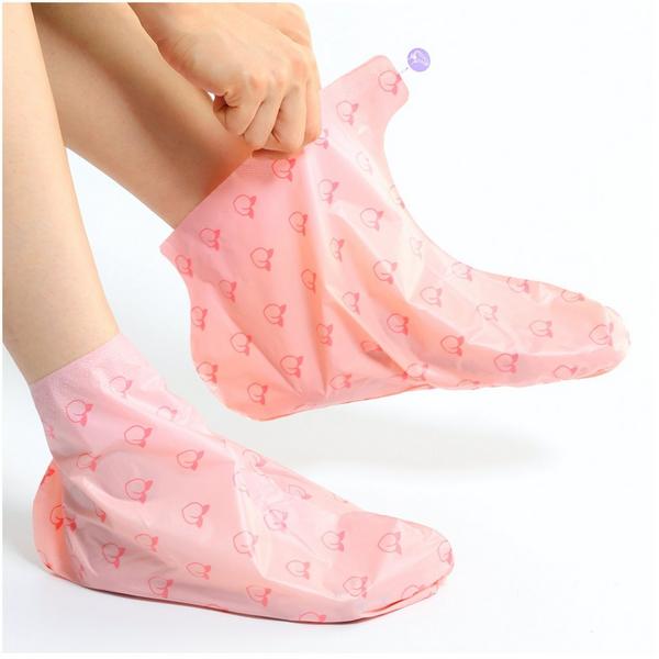 TONYMOLY I'm Lovely Peach Hydrating Foot Mask #4
