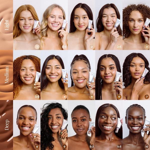 Naked Sundays BeautyScreen Peptide Foundation Tint SPF 50 #5