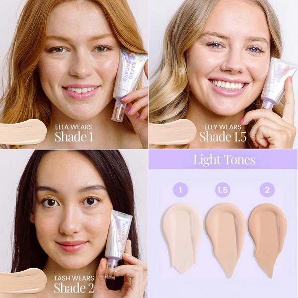 Naked Sundays BeautyScreen Peptide Foundation Tint SPF 50 #7