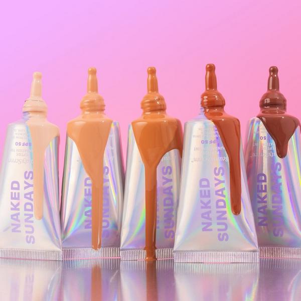 Naked Sundays BeautyScreen Peptide Foundation Tint SPF 50 #8