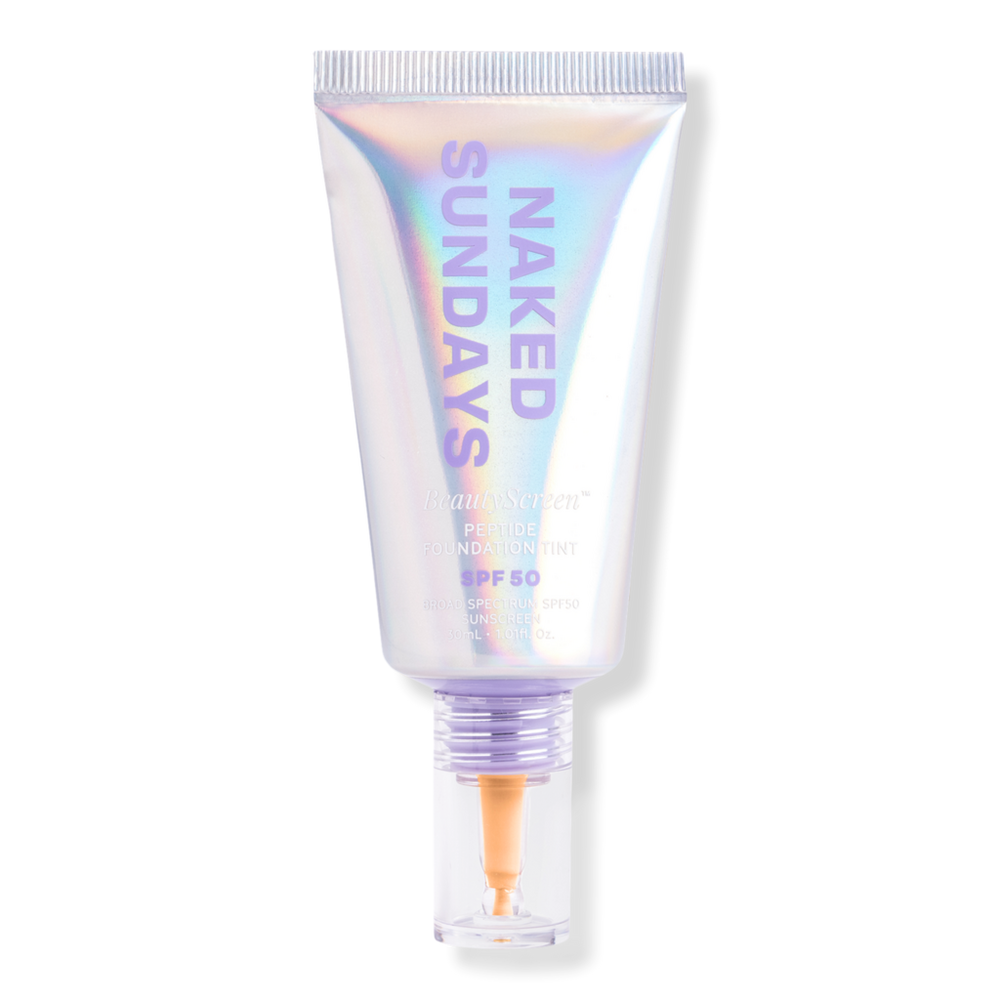 Naked Sundays Beautyscreen Mineral Peptide Foundation Tint Spf 50 - Shade 3.5