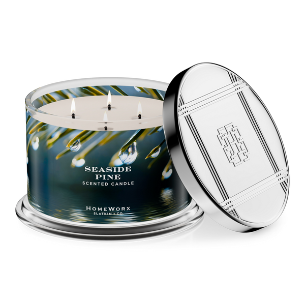 HomeWorx Seaside Pine 4-Wick Scented Candle #2