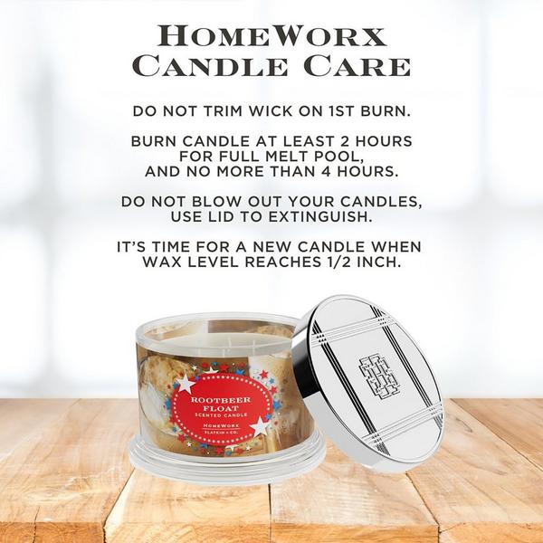 HomeWorx Rootbeer Float 4-Wick Scented Candle #5