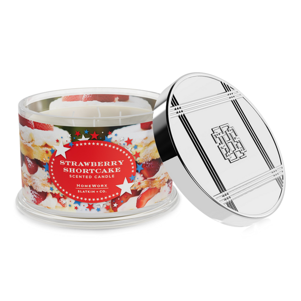 HomeWorx Strawberry Shortcake 4-Wick Scented Candle #2