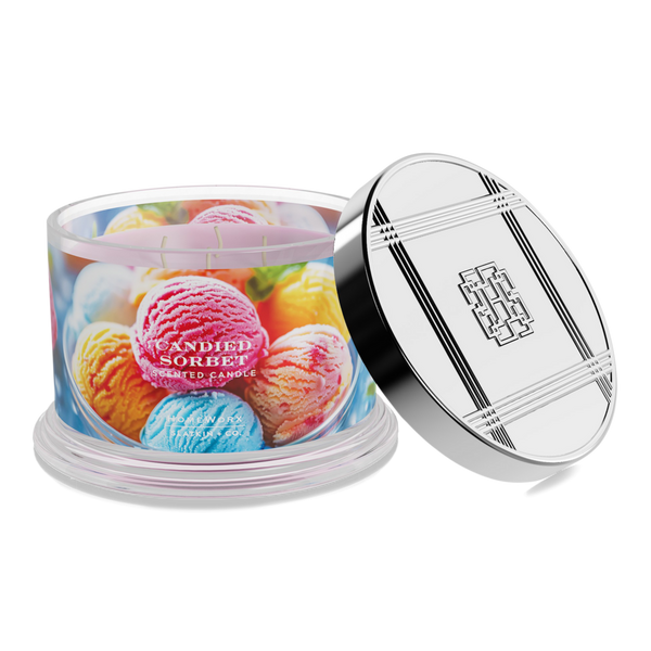 HomeWorx Candied Sorbet 4-Wick Scented Candle #2