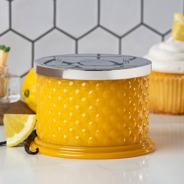 HomeWorx Limoncello Cupcake 3-Wick Scented Candle #4