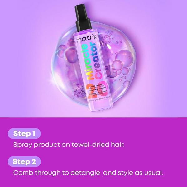 Matrix Miracle Creator Multi-Benefit Leave-In Conditioner Spray #3