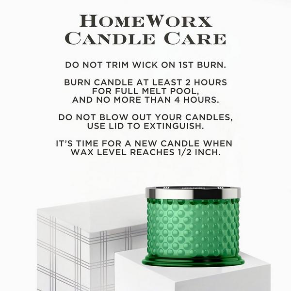 HomeWorx Sea Glass 3-Wick Scented Candle #5