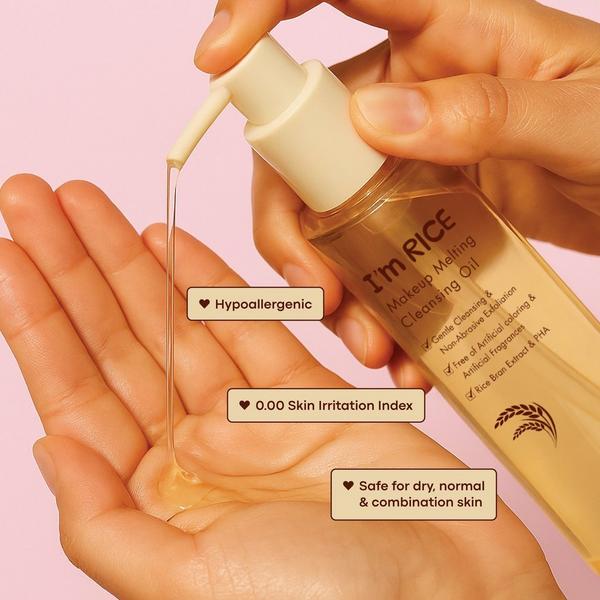 TONYMOLY I'm Rice Makeup Melting Cleansing Oil #4