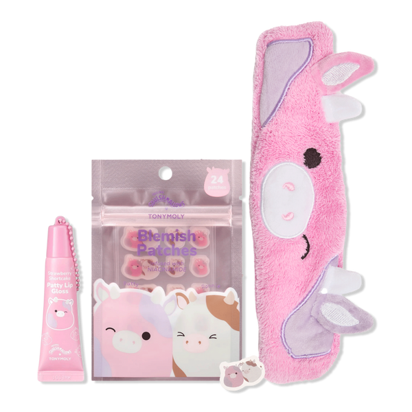 TONYMOLY Squishmallows Perfectly Pink Patty Selfcare Bundle #1