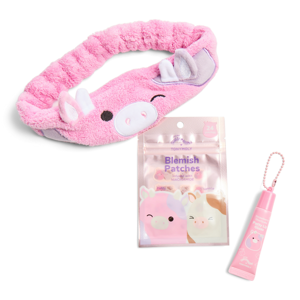 TONYMOLY Squishmallows Perfectly Pink Patty Selfcare Bundle #2