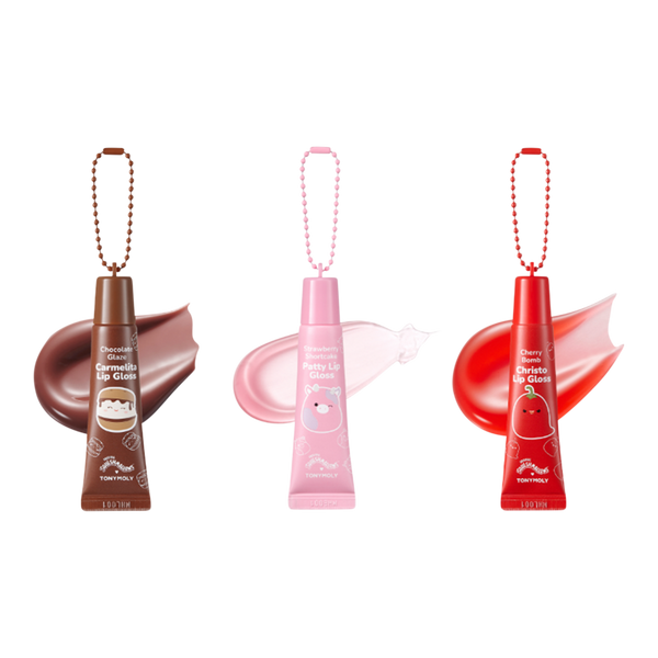 TONYMOLY Squishmallows Flavor-ite Friends Lip Gloss Trio #2